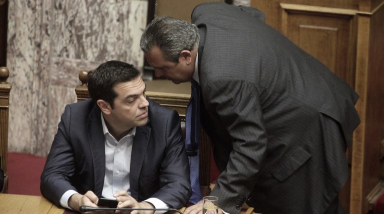 Ο ΣΥΡΙΖΑ γκρινιάζει αλλά ο Τσίπρας καλύπτει ξανά τον Καμμένο