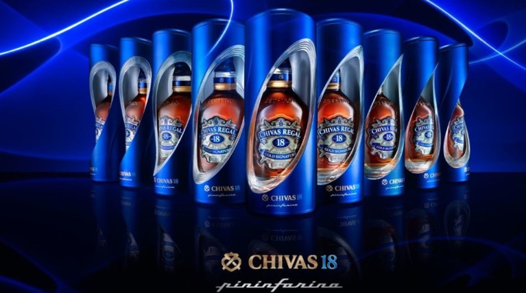 Το Chivas Regal 18 σε συλλεκτική συσκευασία δια χειρός Pininfarina