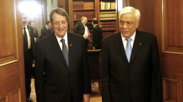 Τηλεφωνική επικοινωνία Παυλόπουλου - Αναστασιάδη ενόψει άφιξης Ερντογάν