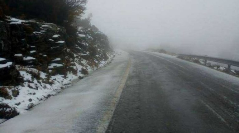 Τα πρώτα χιόνια στην Κρήτη, στους -4 βαθμούς η θερμοκρασία  Εικόνες