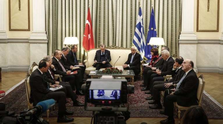 Στην Αθήνα ο τούρκος πρόεδρος Ταγίπ Ερντογάν - δείτε live