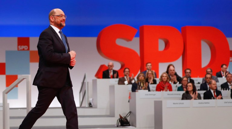 «Πράσινο» φως από το SPD για τον μεγάλο συνασπισμό ζητεί ο Σούλτς