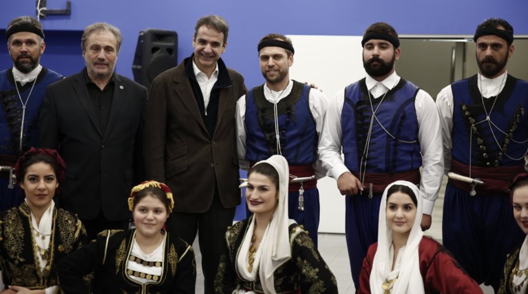 Το 2018 να κάνουμε το άλμα ευχήθηκε ο Κυρ. Μητσοτάκης στους Βρακοφόρους