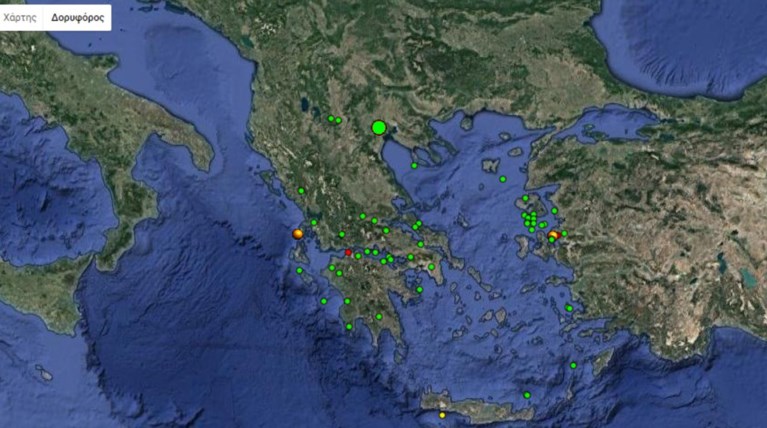 Ασθενής σεισμική δόνηση στην Πάτρα