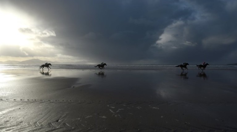 Στις ιπποδρομίες των Χριστουγέννων  Ballyheigue