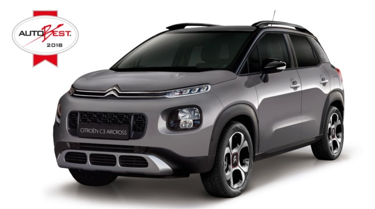Το Citroen C3 Aircross Next Gen. SUV στην κορυφή του AutoBest 2018