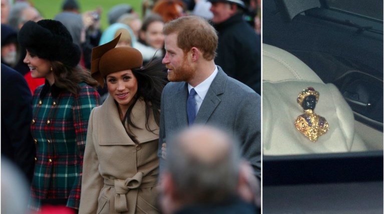 Σάλος με την ρατσιστική καρφίτσα της δούκισσας - αιχμή προς την Μαρκλ;