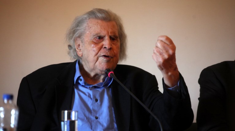 Μίκης για Σκοπιανό: Απειλείται η εθνική μας ακεραιότητα