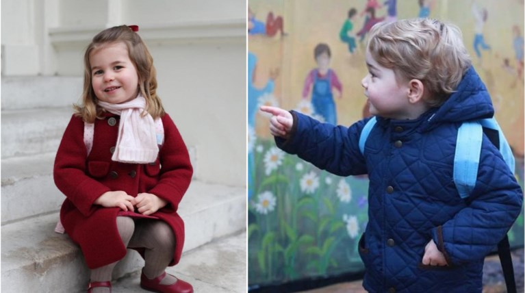 Η μεταμόρφωση του Τζορτζ και της Σάρλοτ όταν ποζάρουν στη μαμά τους