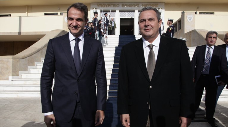 Η «πόρτα» του Κυριάκου Μητσοτάκη στον Πάνο Καμμένο