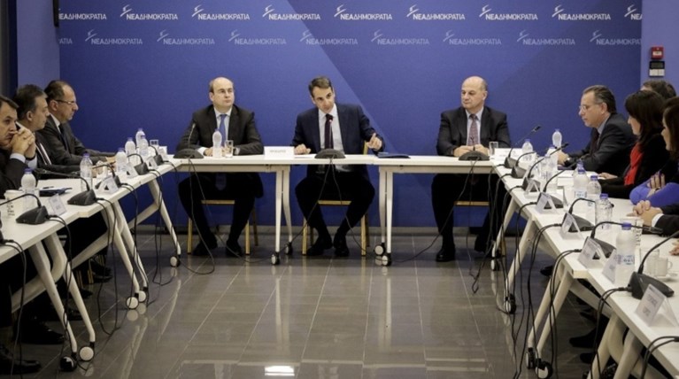 Τι είπε ο Μητσοτάκης στους βουλευτές της Β. Ελλάδας για τα συλλαλητήρια