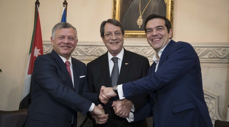 Προσφυγικό, ενέργεια, Κυπριακό στην τριμερή με Κύπρο - Ιορδανία