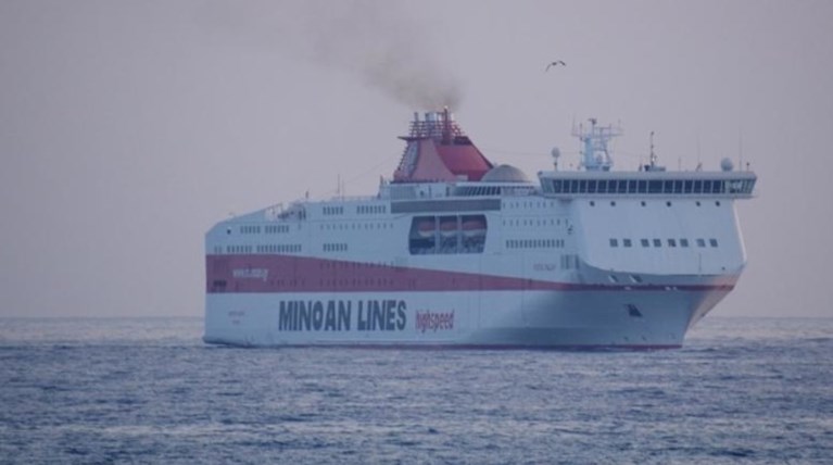 Κανονικά το βραδινό δρομολόγιο του Festos Palace από το Ηράκλειο
