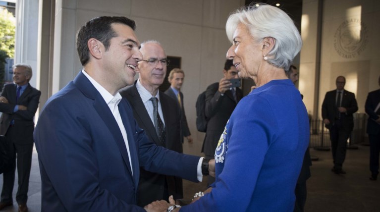 Μήνυμα από ΔΝΤ για το χρέος παραμονές του ραντεβού Τσίπρα- Λαγκάρντ