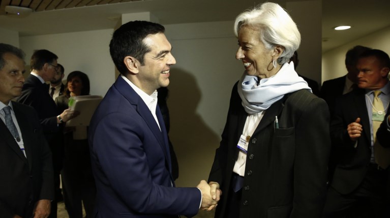 Ολοκληρώθηκε το ραντεβού Τσίπρα-Λαγκάρντ στο Νταβός