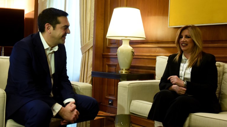 Συμβούλιο πολιτικών αρχηγών ζήτησε η Γεννηματά