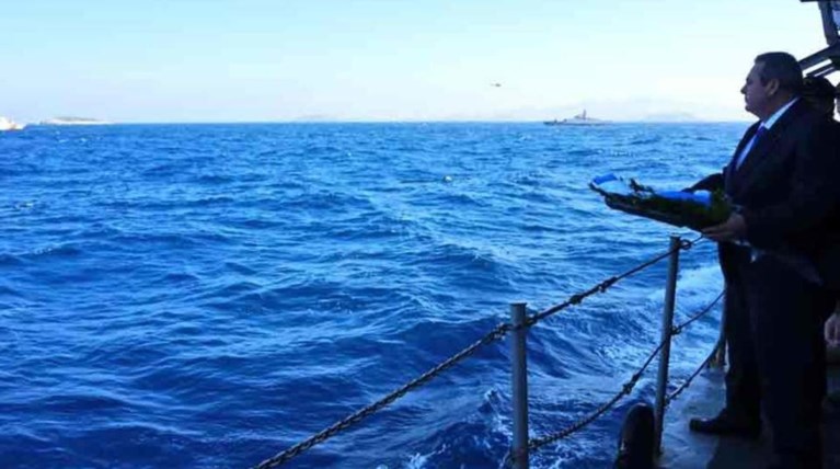 Hurriyet: Η τουρκική ακτοφυλακή εμπόδισε τον Καμμένο στα Ιμια