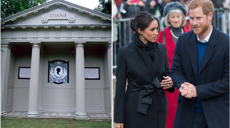 Τι έγινε όταν η Μέγκαν Μαρκλ πήγε στον τάφο της πριγκίπισσας Νταϊάνα