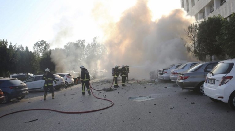Ισχυρή έκρηξη σε κτίριο οικονομικών υπηρεσιών στην Άγκυρα