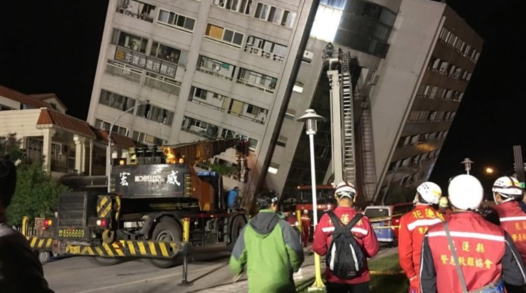 Ταϊβάν: 2 νεκροί και 114 τραυματίες από τον σεισμό 6.4 Ρίχτερ