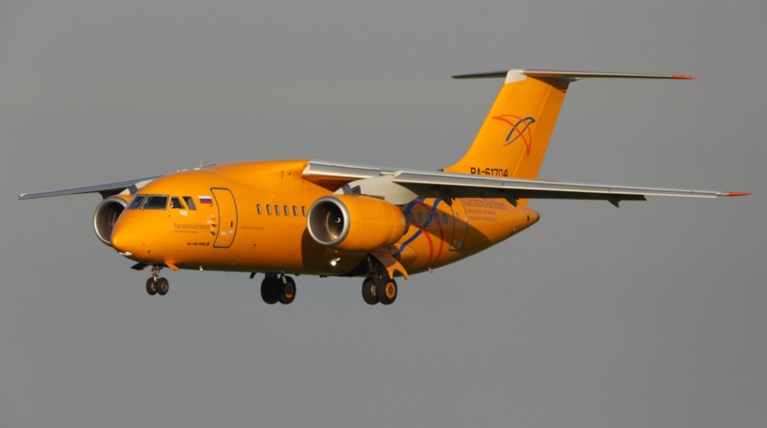 Τα πρώτα πλάνα από το σημείο συντριβής του ρωσικού αεροσκάφους