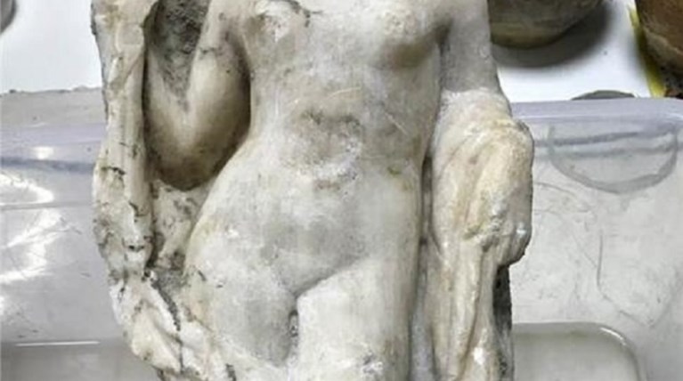 Ακέφαλο άγαλμα της Αφροδίτης βρέθηκε στο μετρό της Θεσσαλονίκης