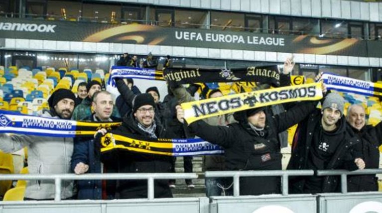 Επίθεση σε οπαδούς της ΑΕΚ στην Ουκρανία -Δύο τραυματίες