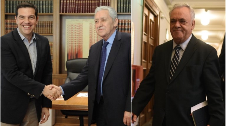 Στο Οικονομίας ο Δραγασάκης, στην κυβέρνηση ο... Κουβέλης