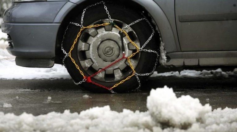 Με αλυσίδες η κίνηση των ΙΧ σε Κιλκίς και Πέλλα