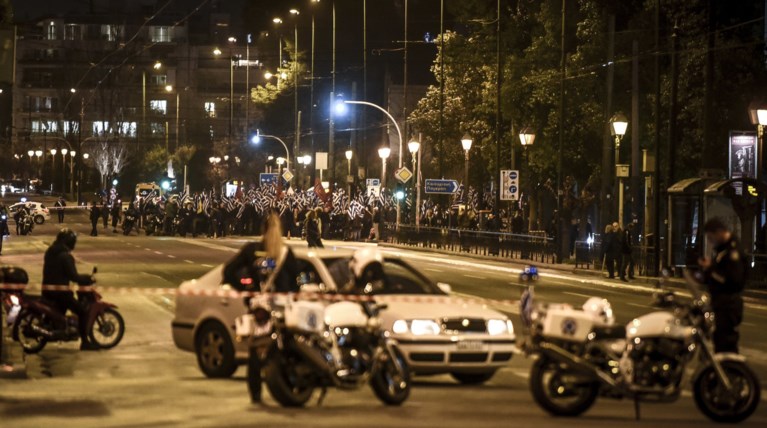 Εκαψαν τουρκική σημαία στη συγκέντρωση της Χρυσής Αυγής