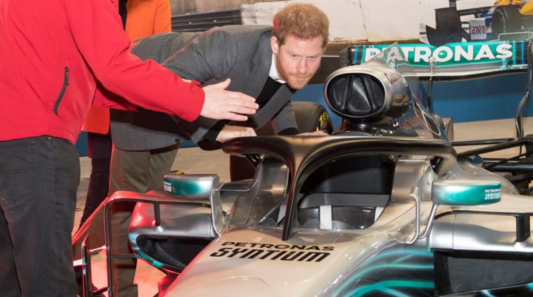 Η επίσκεψη του Πρίγκιπα Χάρι στην πίστα του Σίλβερστόουν