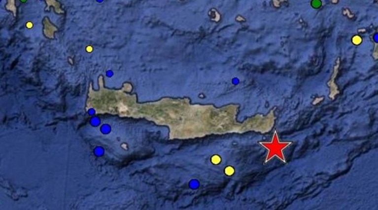 Σεισμός 4,1 Ρίχτερ ταρακούνησε την Κρήτη