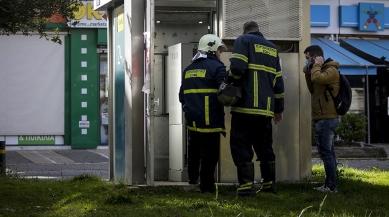 Ανατίναξη ΑΤΜ στη Θεσσαλονίκη -  Οι δράστες αφαίρεσαν χρήματα