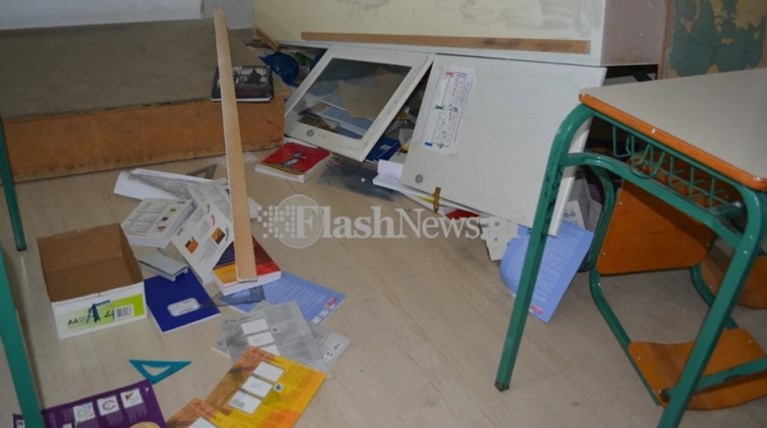 Χανιά: Απίστευτοι βανδαλισμοί σε γυμνάσιο που διδάσκουν αλβανικά