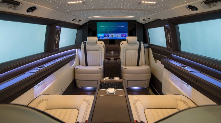 Mercedes V Class: Ενα βαν όχι για επαγγελματίες αλλά για σεΐχηδες
