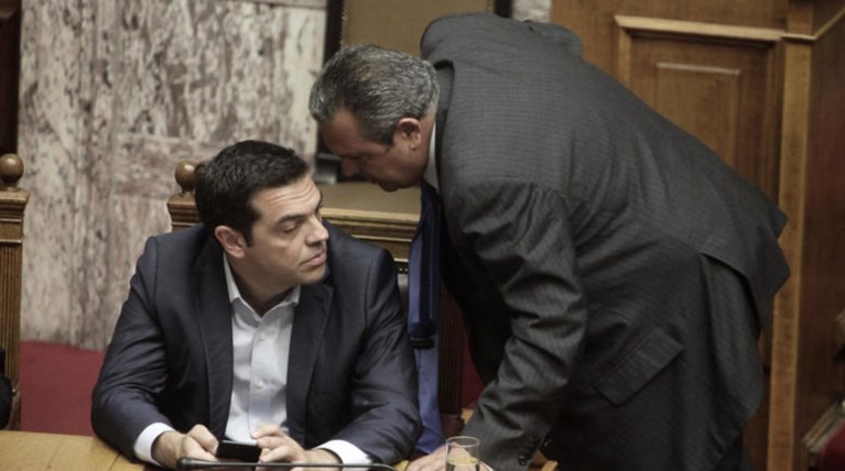Καμμένος: Εντιμη σχέση με ΣΥΡΙΖΑ, δεν έγιναν υπόγειοι διάλογοι