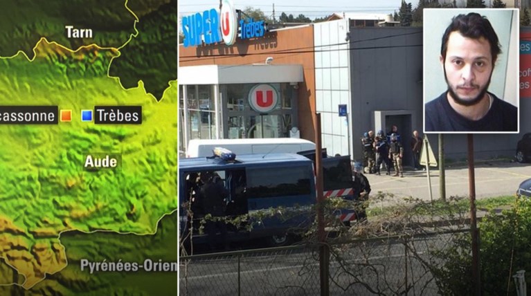 Νεκρός ο ένοπλος που κρατούσε ομήρους στη Νότια Γαλλία