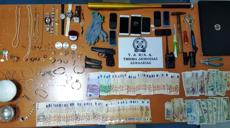 Εξαρθρώθηκε σπείρα διαρρηκτών στα Μεσόγεια