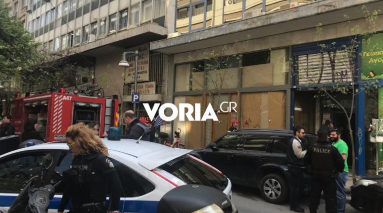 Θεσσαλονίκη: Άνδρας απείλησε να πυρπολήσει συμβολαιογραφείο