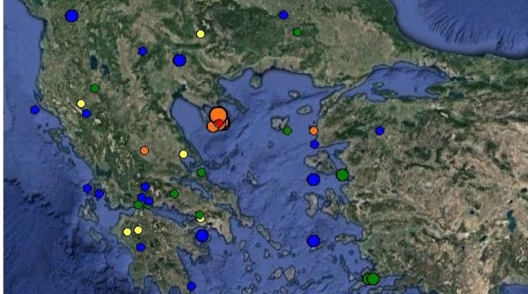 Σεισμός 4,6 Ρίχτερ στην Χαλκιδική
