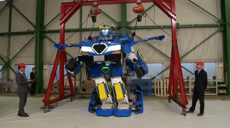 Ιάπωνες κατασκεύασαν το πρώτο πραγματικό Transformer