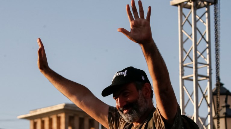 Ο Νικόλ Πασινιάν νέος πρωθυπουργός στην Αρμενία