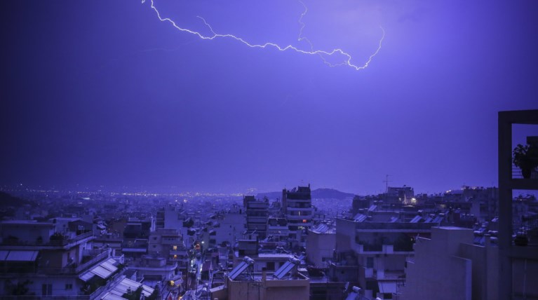 Εκτακτο δελτίο της ΕΜΥ: Ισχυρές καταιγίδες και χαλάζι