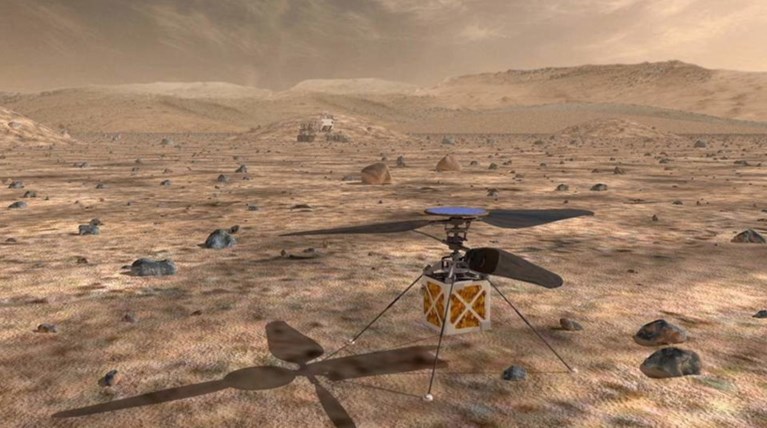Το πρώτο ελικόπτερο της NASA θα πετάξει πάνω από τον Άρη