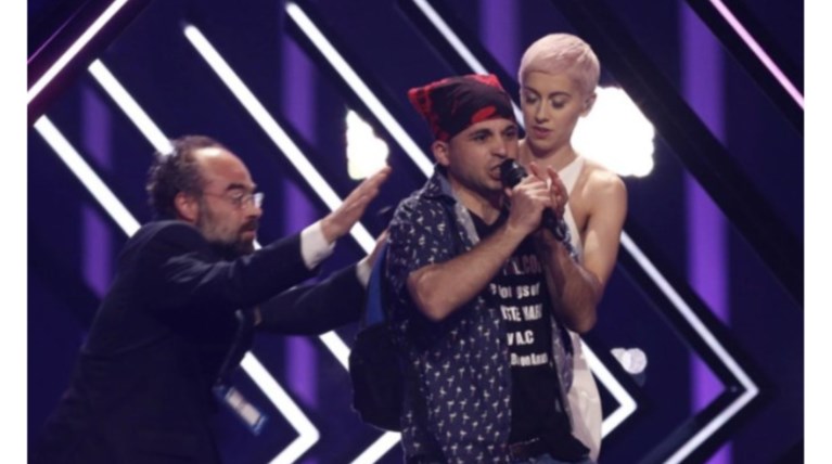 Εισβολέας στη σκηνή της Eurovision- Η ανακοίνωση της EBU