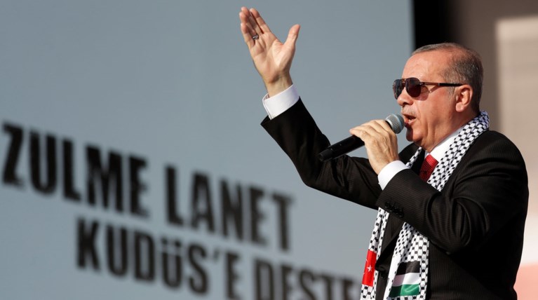 Ερντογάν: Οι Παλαιστίνιοι στη Γάζα έχουν την τύχη των Εβραίων από τους ναζί