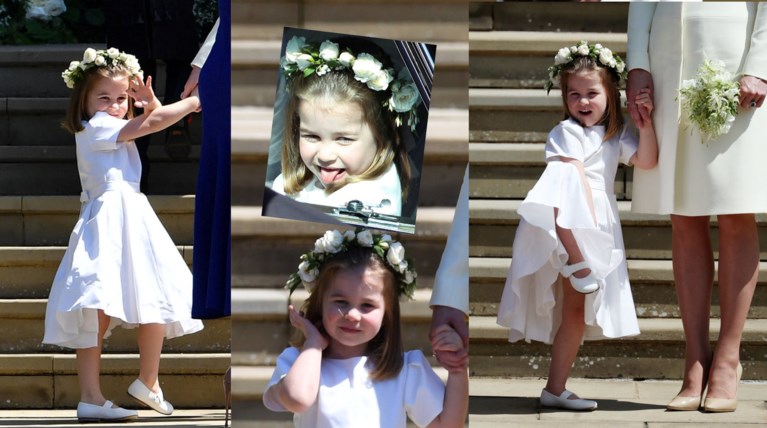 Η νέα φωτό της Σάρλοτ: Σε ποιον έβγαλε γλώσσα η σκανταλιάρα πριγκίπισσα