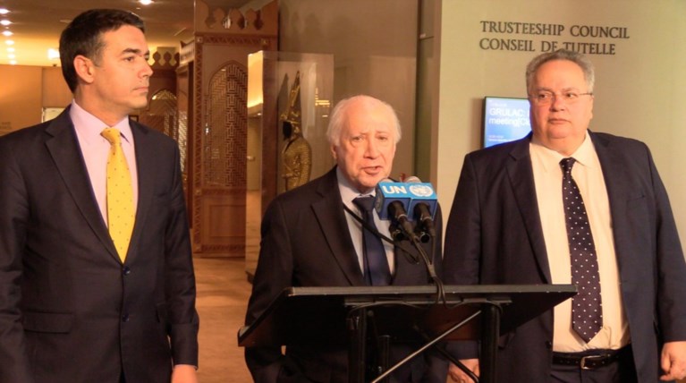 Σκοπιανό: Άκαρπη η τριμερής στη Ν. Υόρκη - Νέο ραντεβού στις Βρυξέλλες