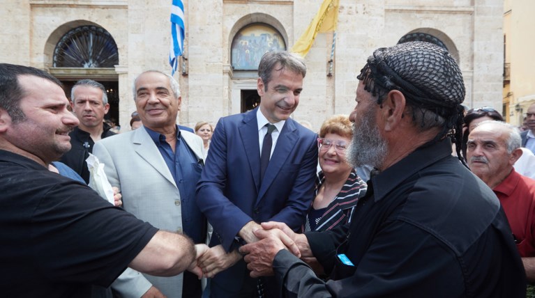 Με πολλές παρουσίες το μνημόσυνο του Κωνσταντίνου Μητσοτάκη στα Χανιά