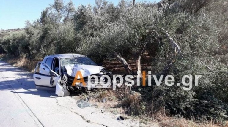 Σοβαρό τροχαίο στην Κρήτη - Μάχη για να κρατηθεί στη ζωή δίνει 26χρονος